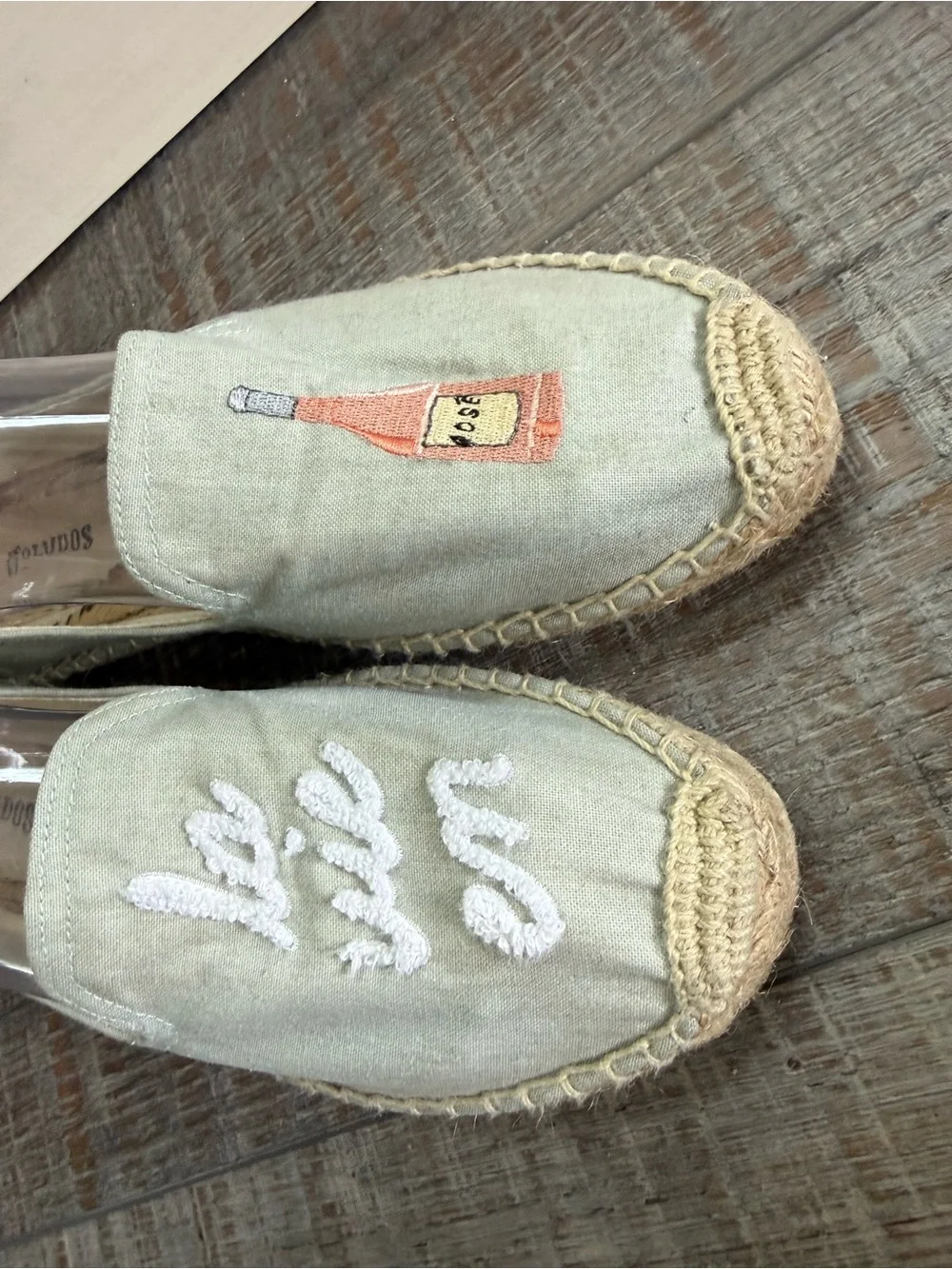 Soludos La Vie En Rose slipper Espadrilles sz9 Anthropologie
